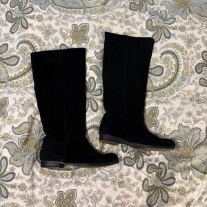 NINE WEST Vintage America Slouchy Suede Tall Boots 10M